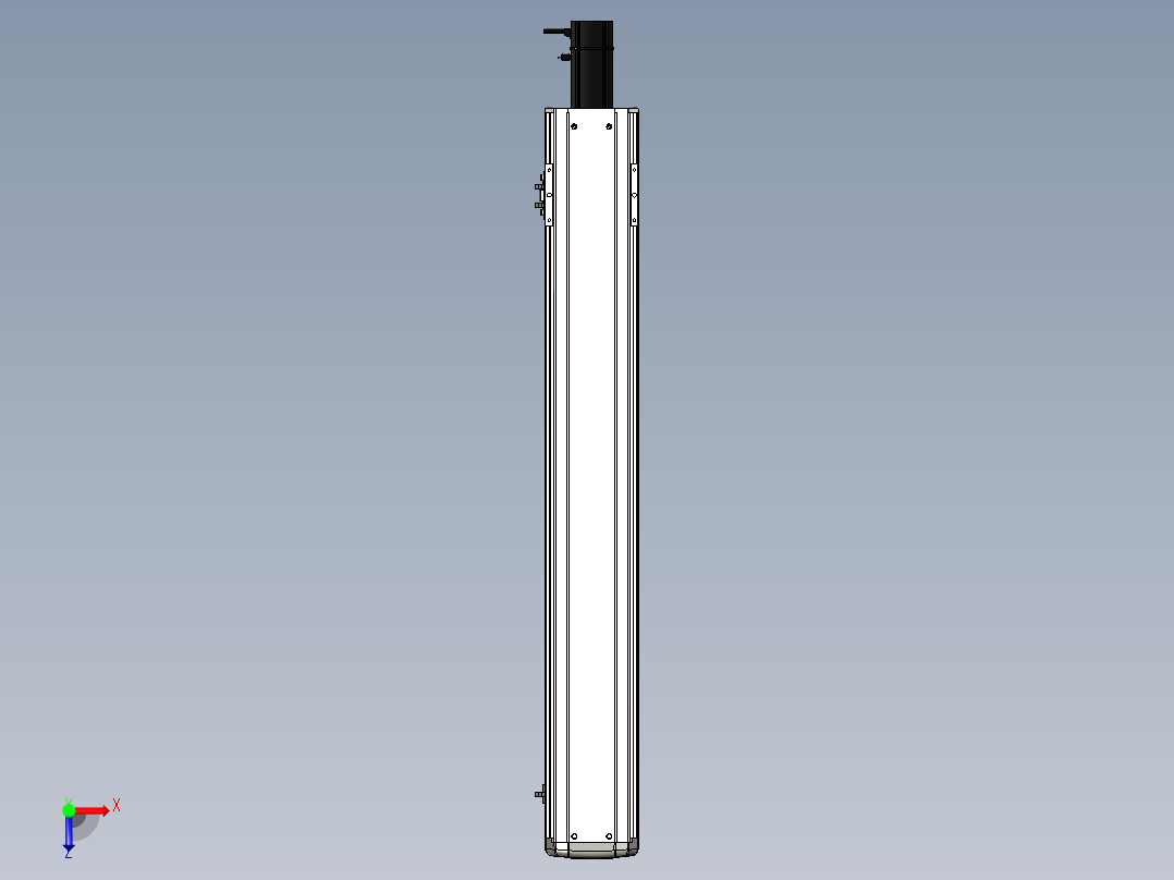 Toyo东佑达直线模组-ETH13-850-BC-200W+煞車俯视图
