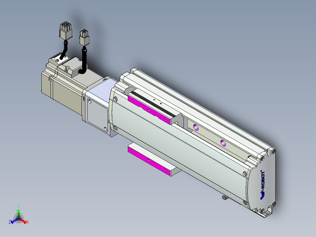 威洛博QF12-Lxx-S120-BC-ZP40-C3正等轴测图
