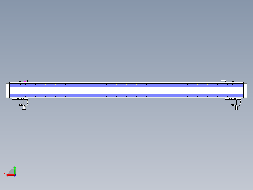 威洛博VL系列直线电机模组-2VL14S2-S1900后视图