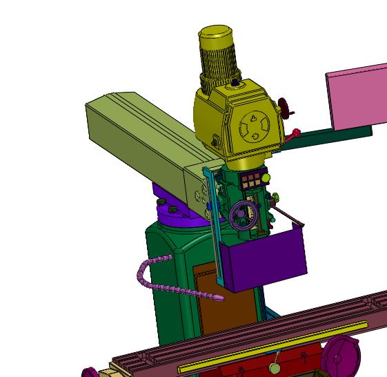 开放式立式数控机床加工中心