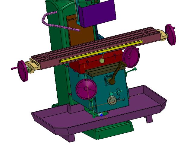 开放式立式数控机床加工中心