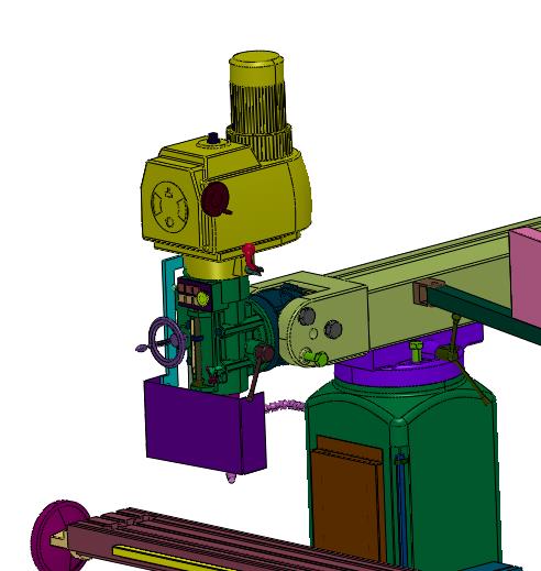 开放式立式数控机床加工中心