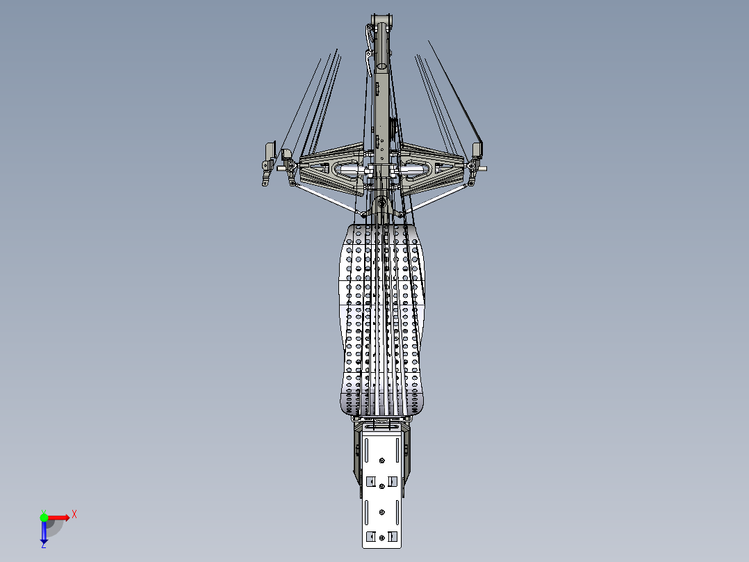 卧式脚踏三轮车-1--stp俯视图