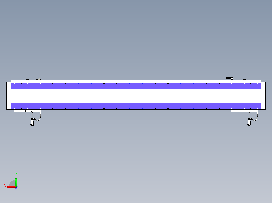 威洛博VL系列直线电机模组-2VL22H3-S1450后视图