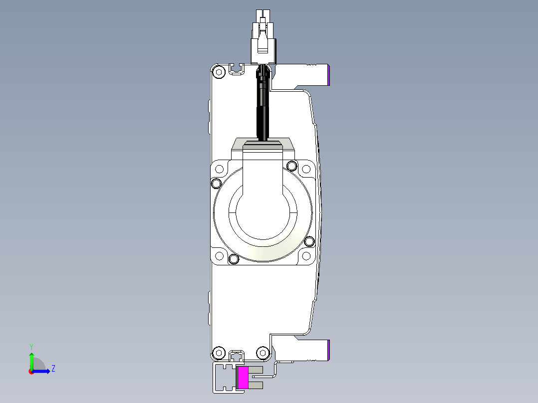 威洛博QF17-Lxx-C-S1200-BC-ZP40-C3左视图