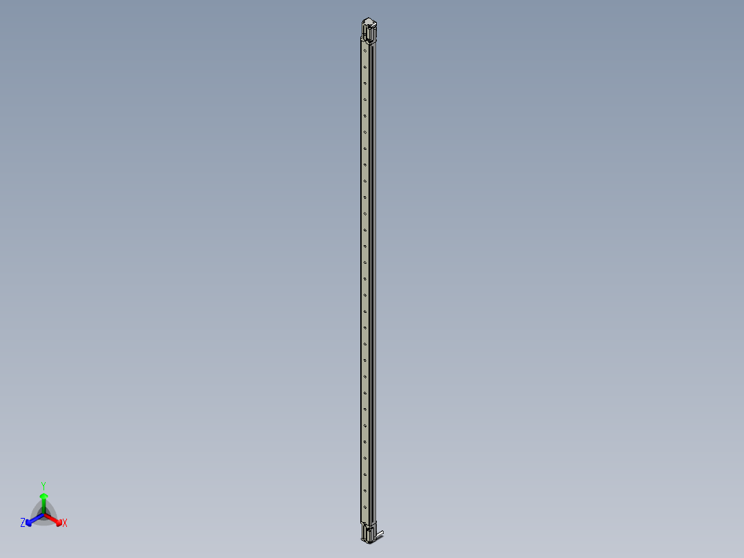 基恩士SL-V32L_T_kc图纸模型正等轴测图