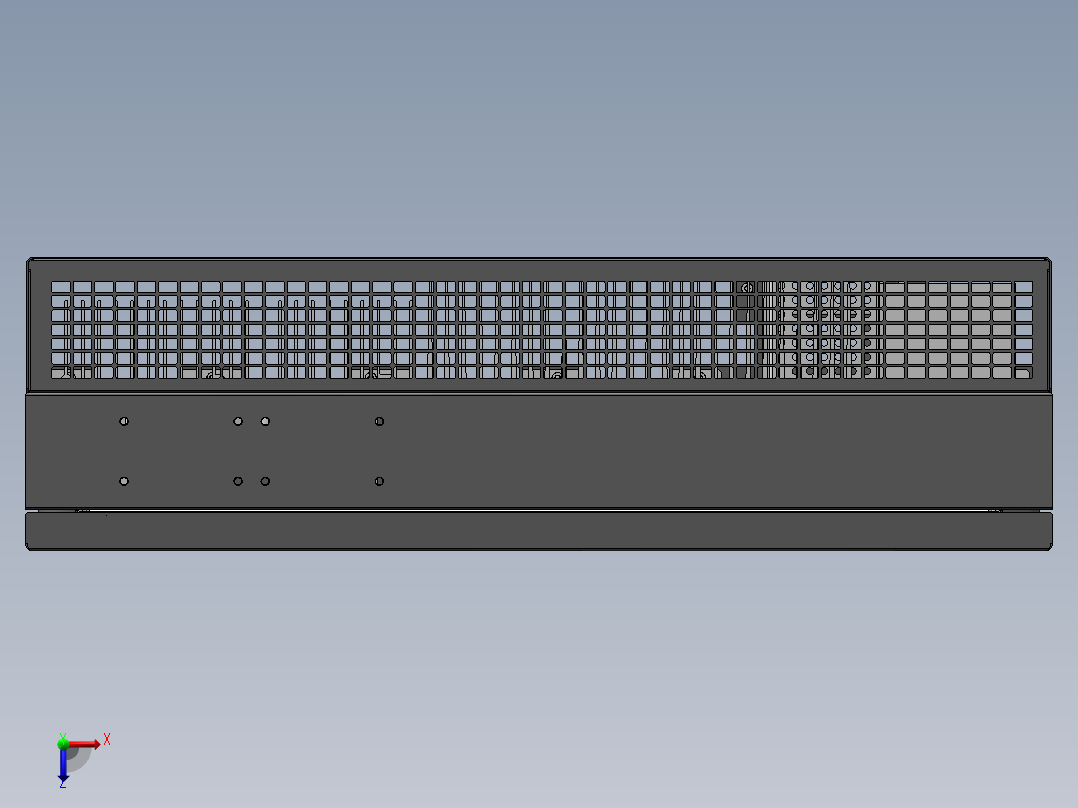 户用双向逆变器sw18俯视图