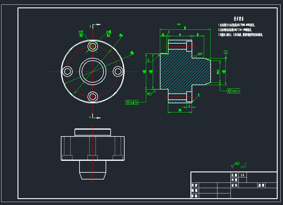 齿轮径向轴向加工带钻孔机床(sw21可编辑+cad)