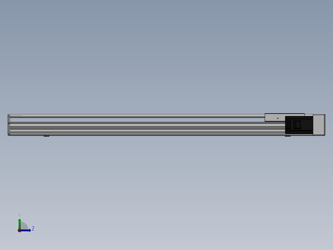 精密模组MY140-T10-850L-BR-P40B-C4-C左视图