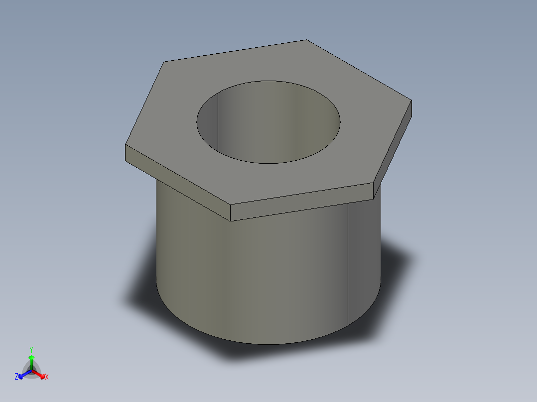 船舶管路系统SeaCor_ReducerBushing_SxSPIG_37J137130_1in x 0.5in