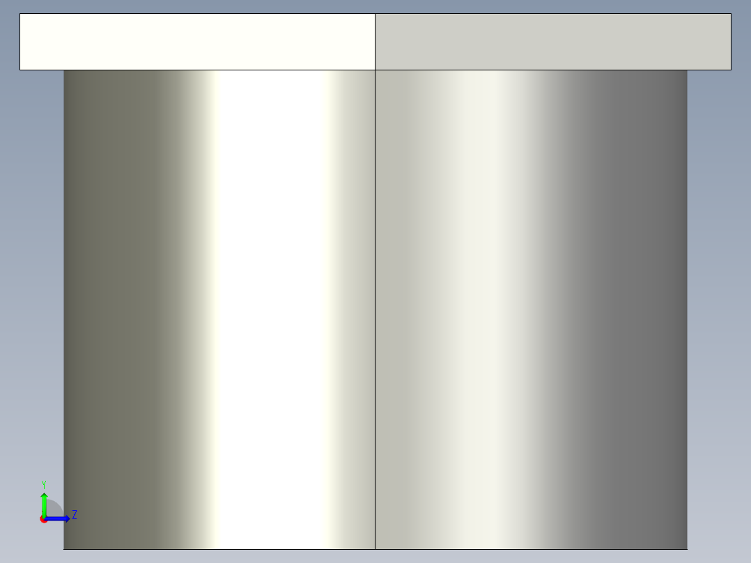 船舶管路系统SeaCor_ReducerBushing_SxSPIG_37J137130_1in x 0.5in左视图
