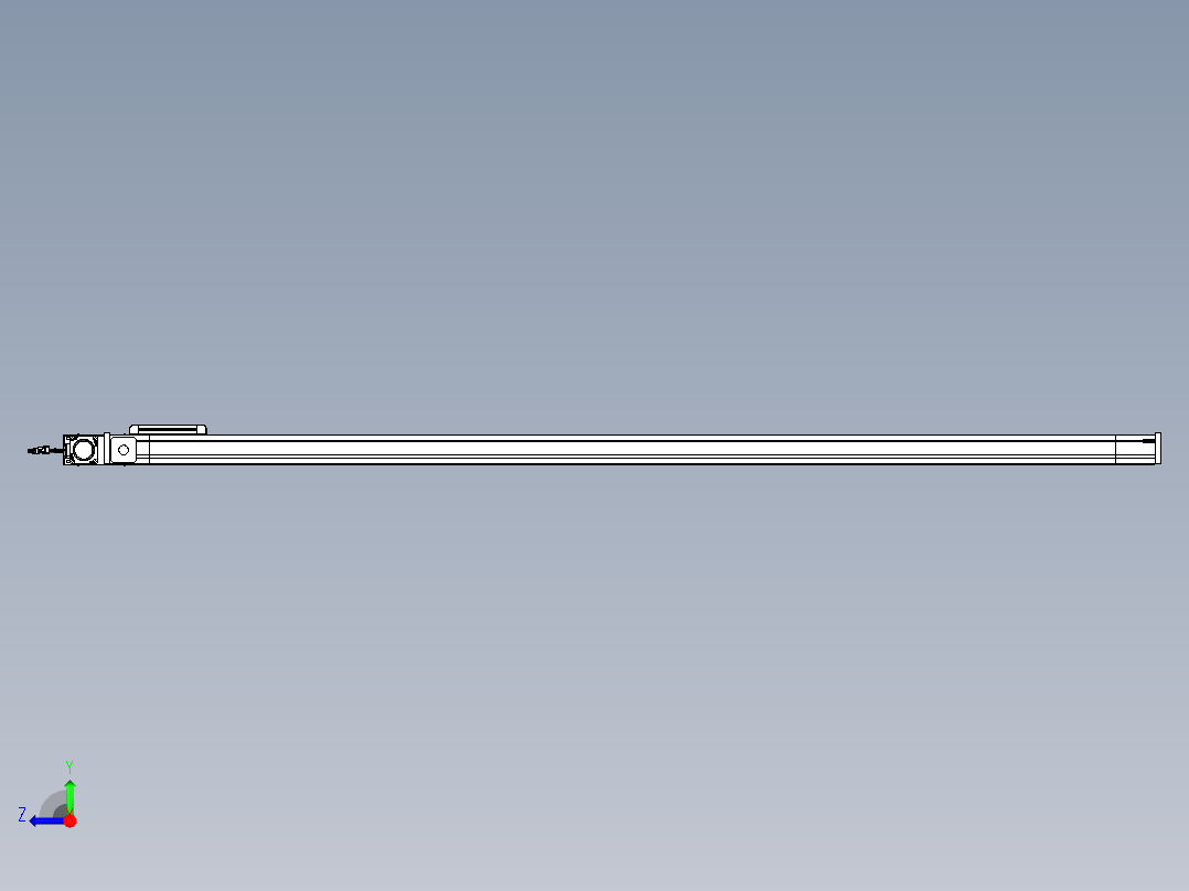 威洛博LB.GB同步带传动--欧规系列LB6A-L65-S2000-BR右视图