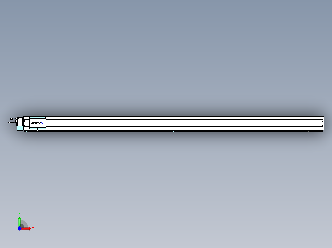 威洛博VBC同步带传动一无尘环境VBC14-L45-S2650-BLU-ZP40-C3前视图