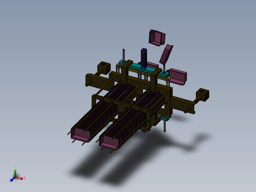 自动给料机容器