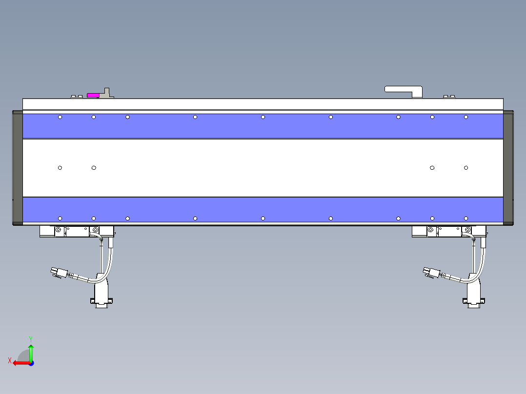 威洛博VL系列3d模型模组2VL17E1Y-S400后视图