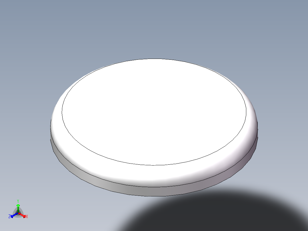 THB碟形封头DN450正等轴测图