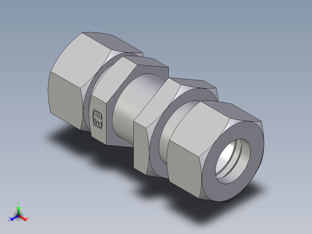 卡套式工业通用硬管接头EO_Bulkhead_union_SV18ZL71