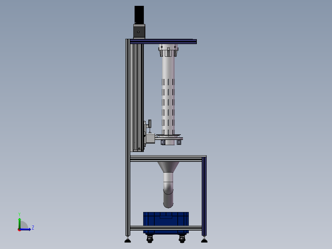 筛管除缝隙颗粒设备sw18左视图