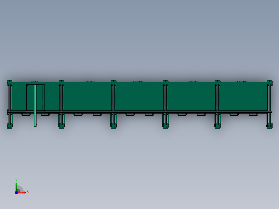 小型的简便吊具，含工程图纸前视图