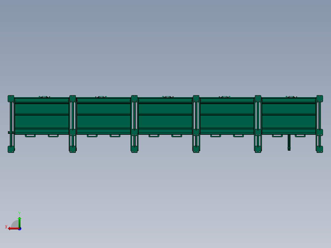 小型的简便吊具，含工程图纸后视图