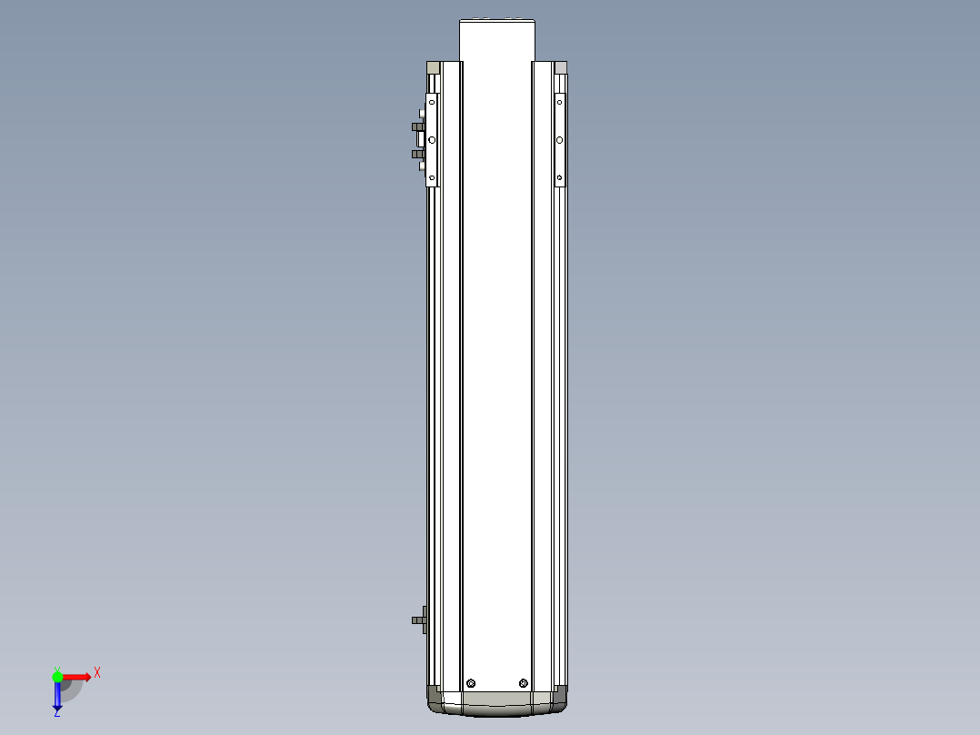 Toyo东佑达直线模组-ETH13-450-BM-200W+煞車俯视图