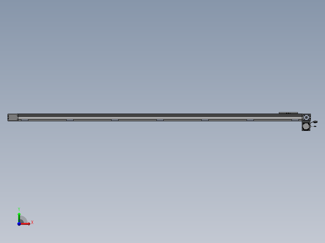 欧规同步带GTB85-RDT-750W前视图