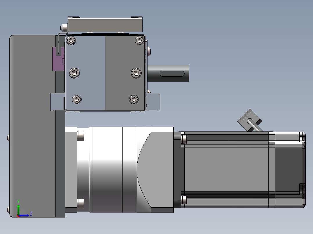 欧规同步带GTB85-RDT-750W左视图