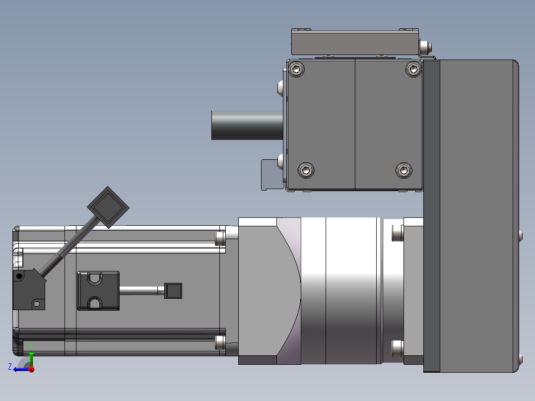 欧规同步带GTB85-RDT-750W右视图