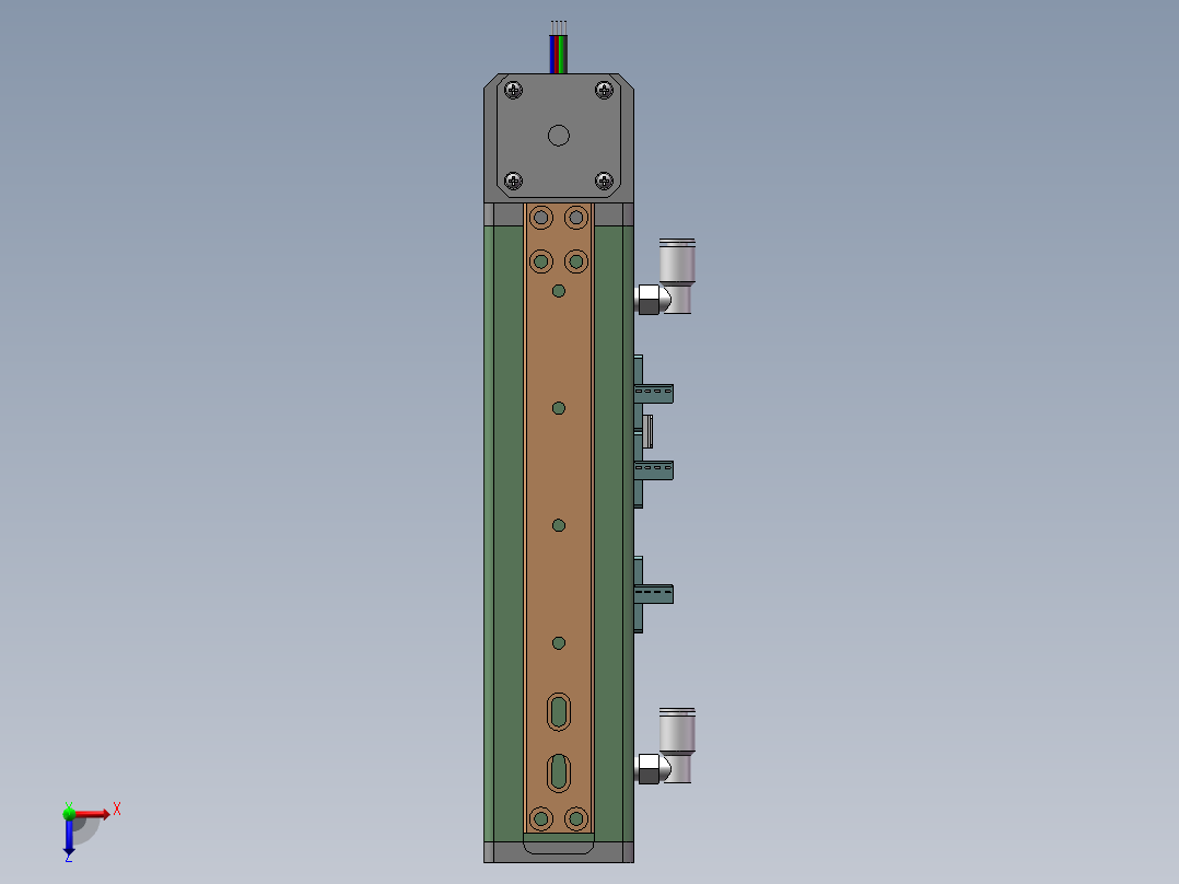 MCB同步带全封闭MCB5-BM-42俯视图