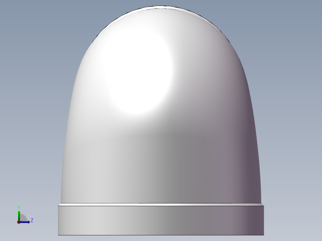 弯头-异径内丝 DN65-DN50左视图
