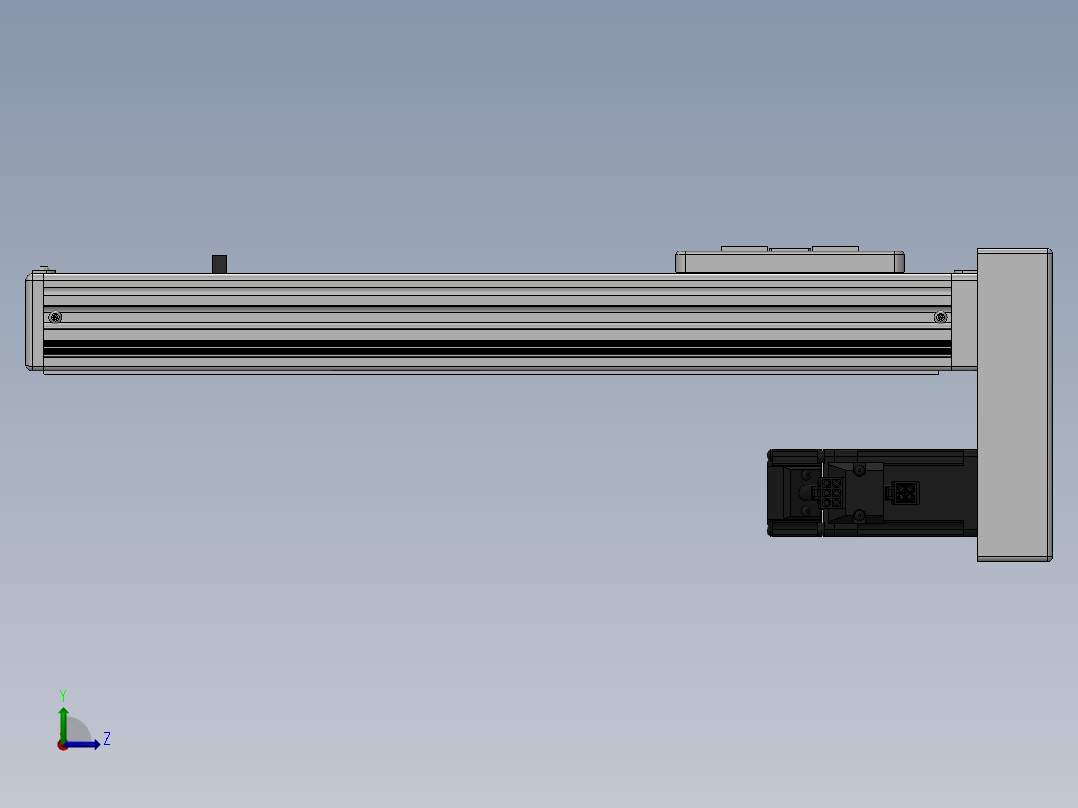 精密模组MY60-T10-250L-BM-P10-C4-C左视图