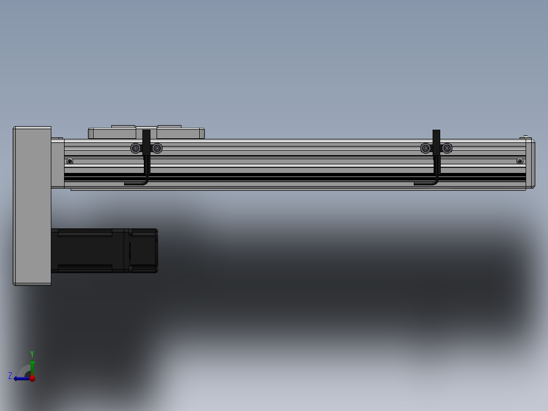 精密模组MY60-T10-250L-BM-P10-C4-C右视图