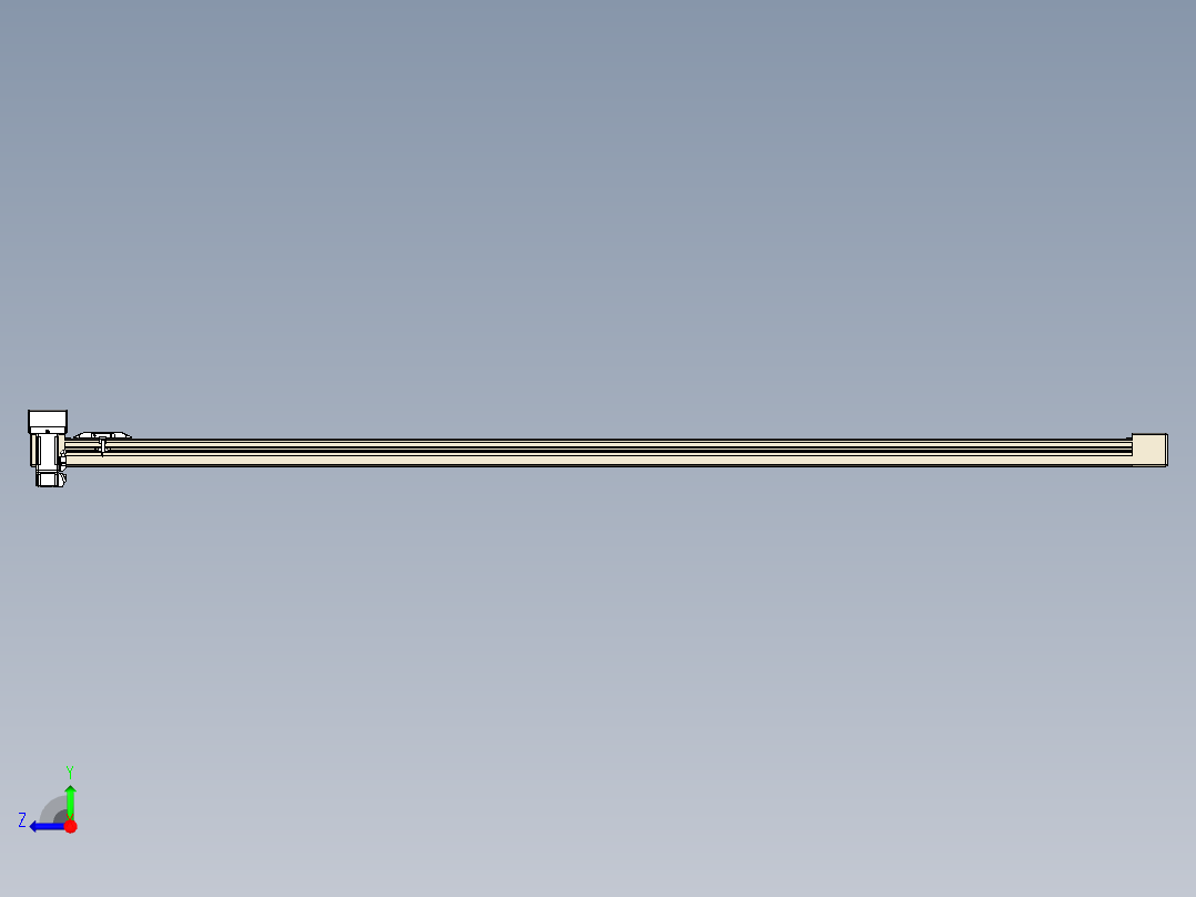 同步带全封闭直线模组TPA-HCB-65S-90-L1700-MR-Y-P10-N3右视图
