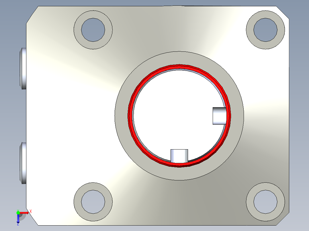 KOSMEKLHS0480-GL-F多系列多零件图纸模型俯视图
