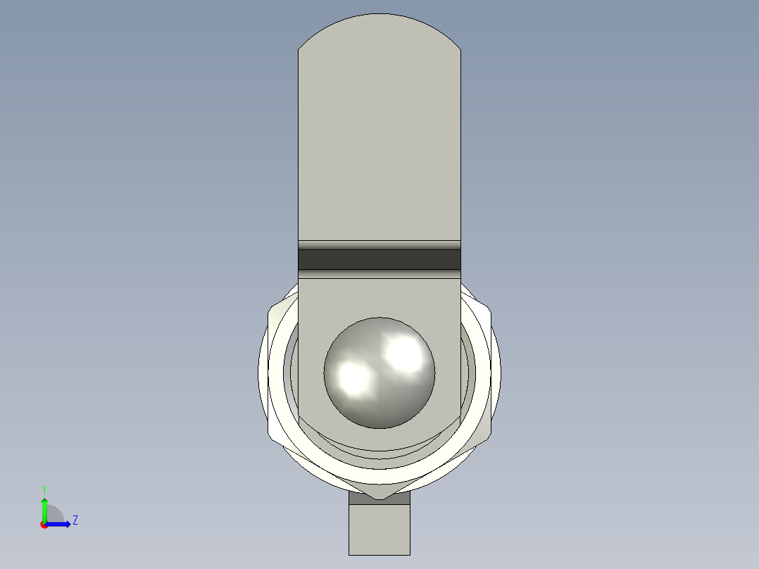 鎖CM,L-3D多系列多零件图纸模型左视图