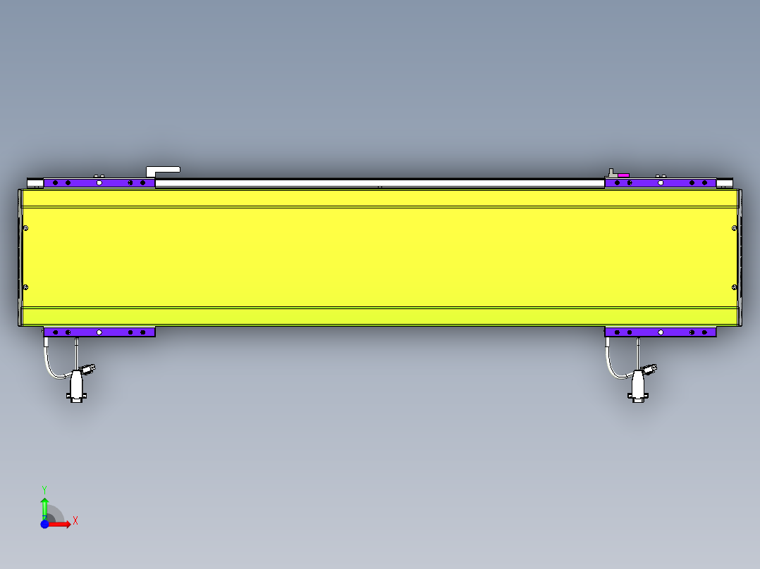 威洛博VL系列3d模型模组2VL22H2Y-S700前视图