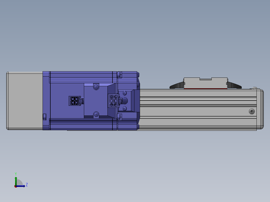 精密模组MY50-T10-100L-BL-P20B-C4-C左视图