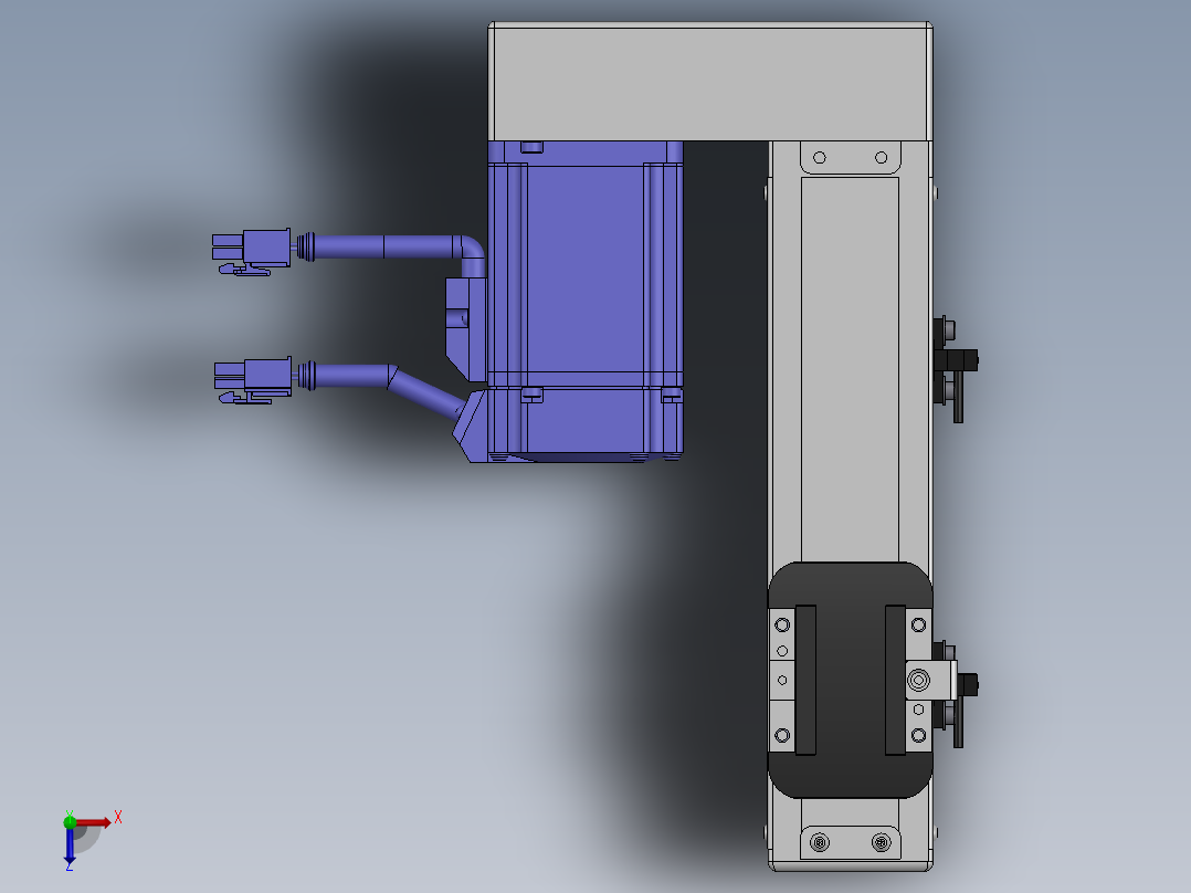 精密模组MY50-T10-100L-BL-P20B-C4-C俯视图
