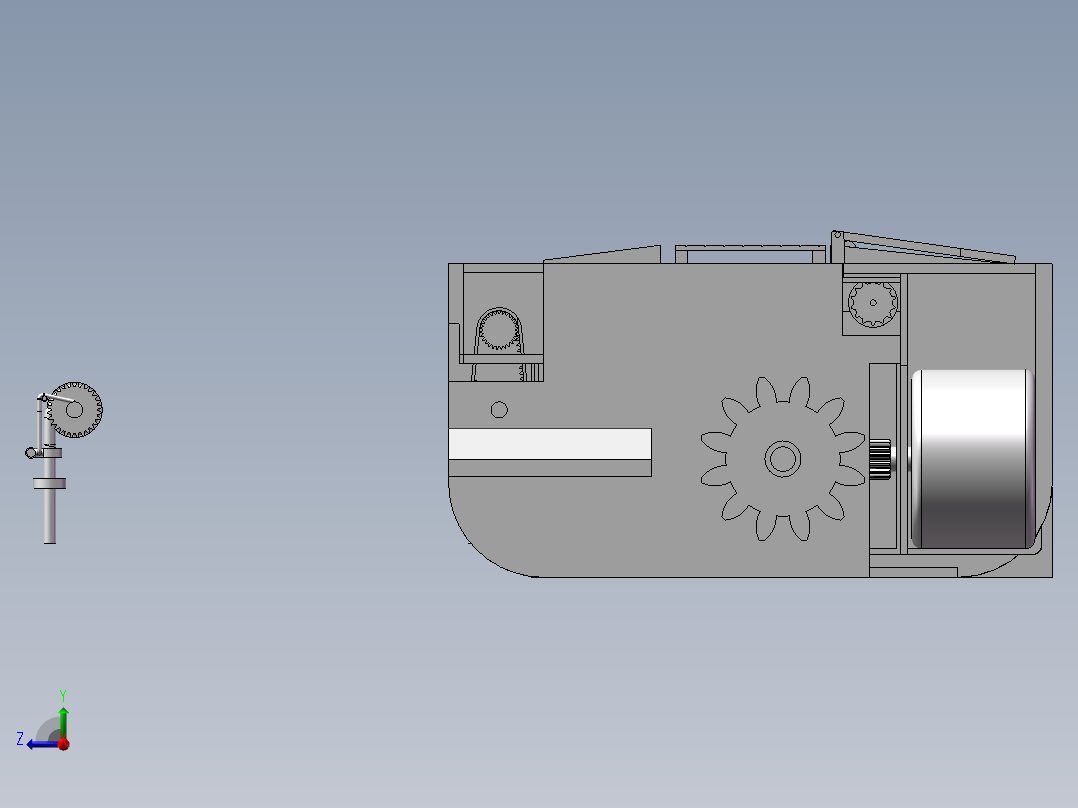 一种农业水产养殖水质监测设备及监测方法右视图