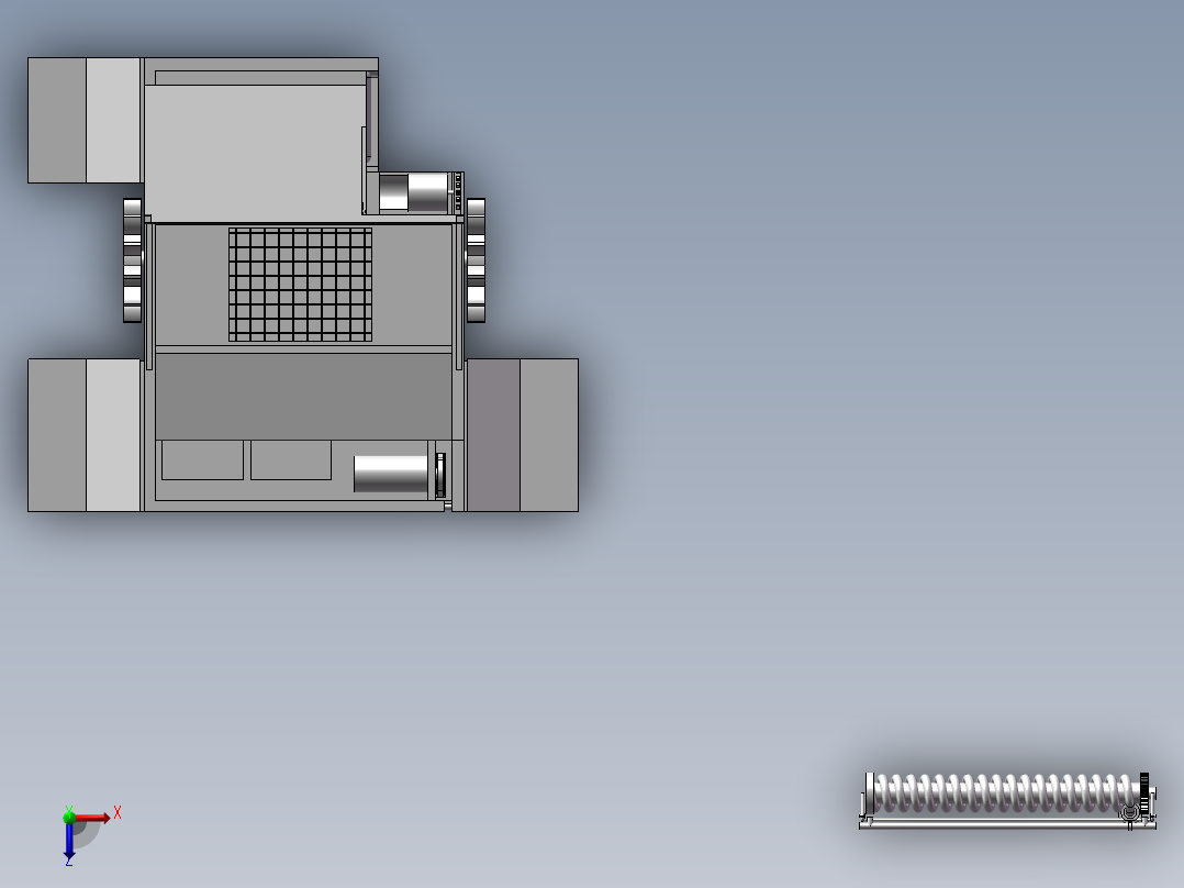 一种农业水产养殖水质监测设备及监测方法俯视图