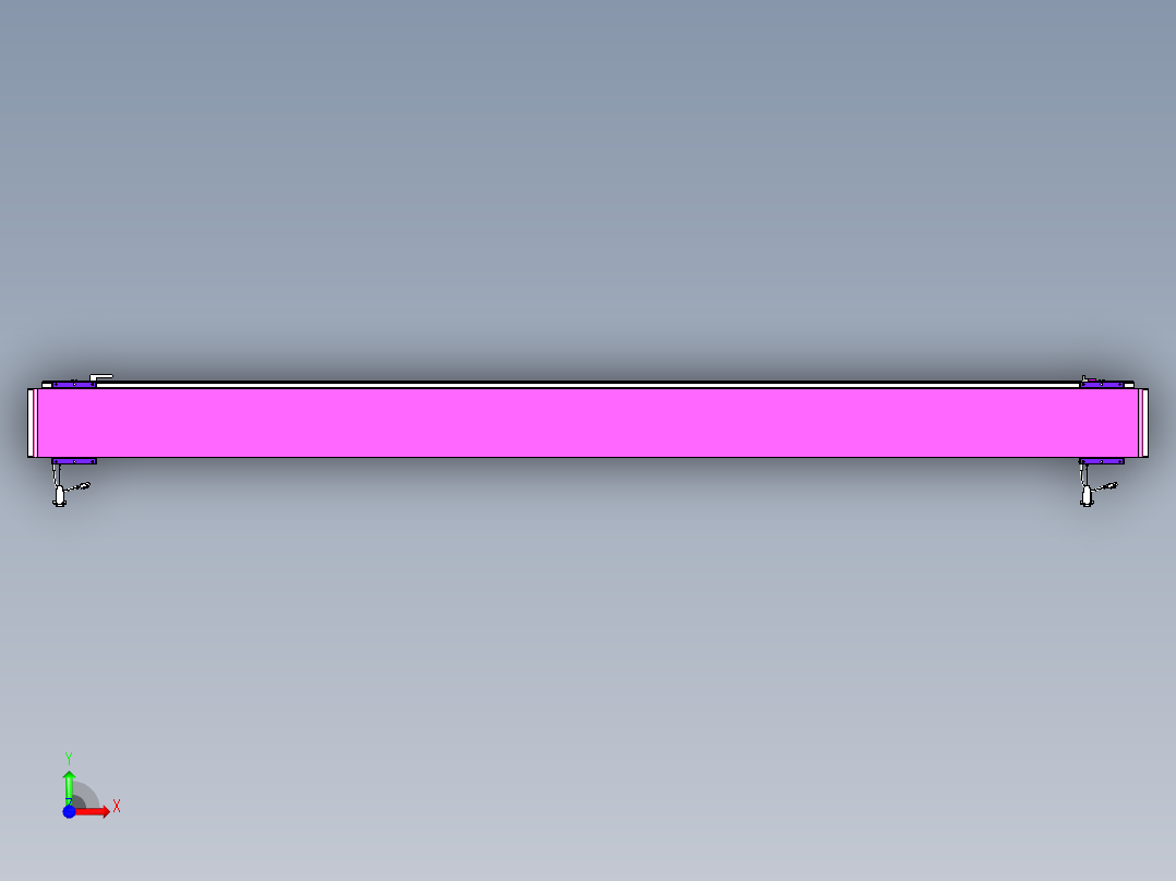 威洛博VL系列3d模型模组2VL17E1Y-S2400前视图