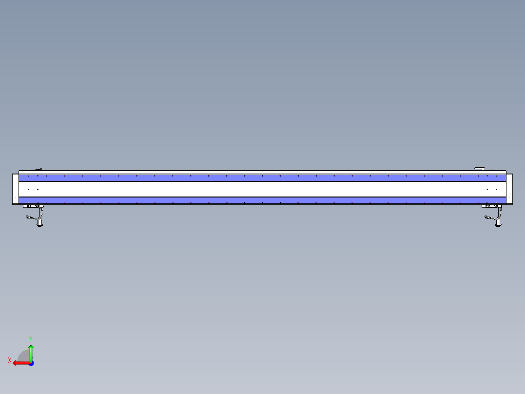 威洛博VL系列3d模型模组2VL17E1Y-S2400后视图