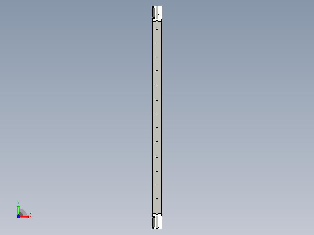 基恩士SL-V16L_R_kc图纸模型前视图