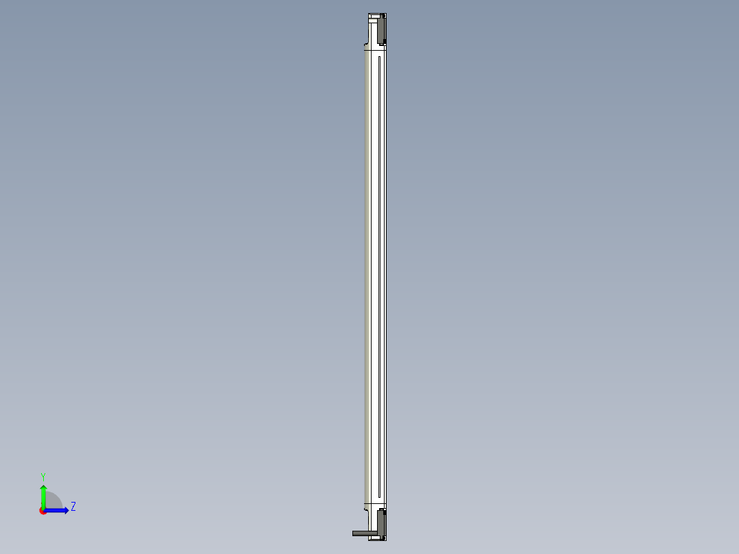 基恩士SL-V16L_R_kc图纸模型左视图