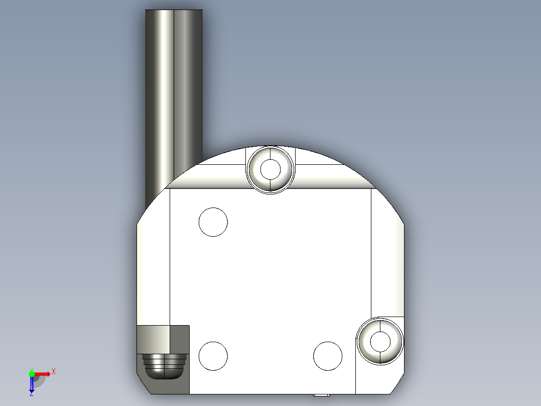 基恩士SL-V16L_R_kc图纸模型俯视图