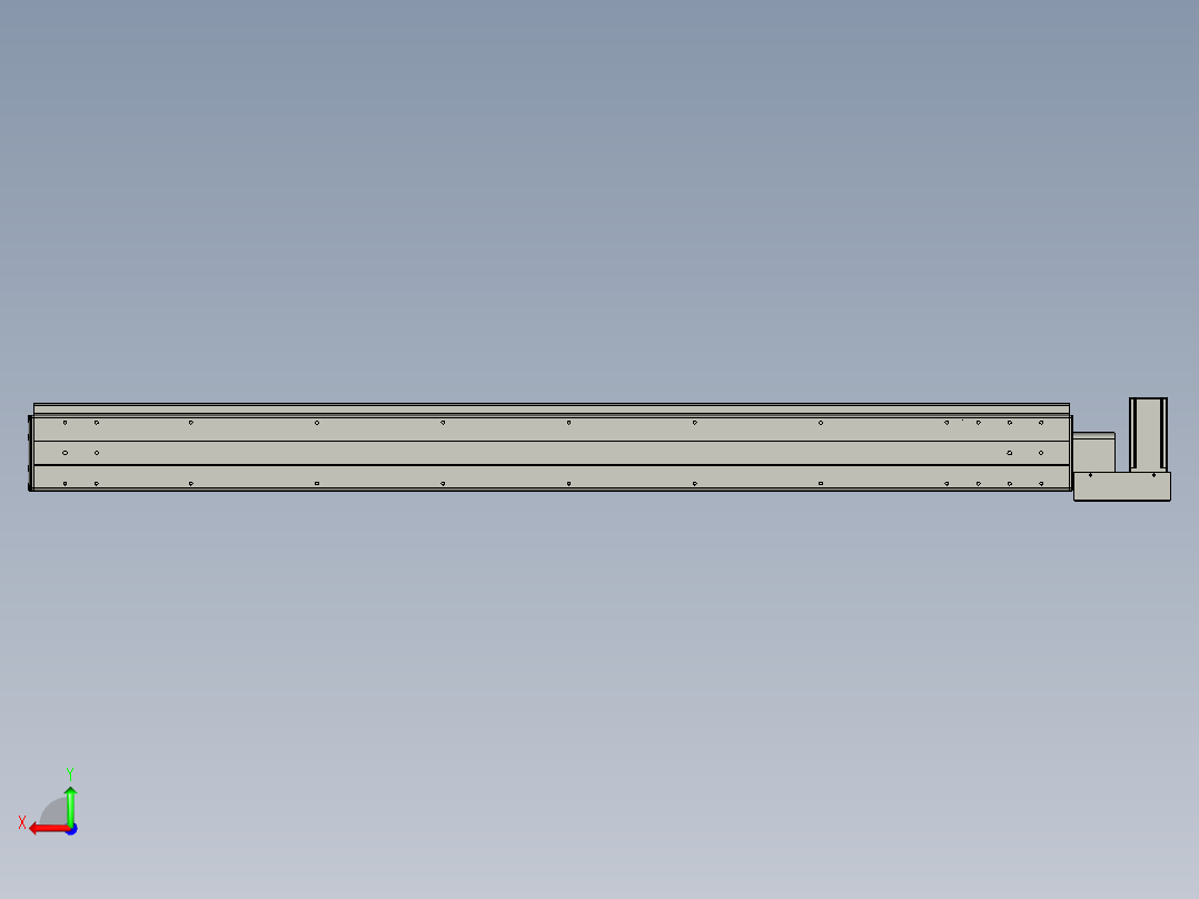 威洛博VBF12-S1400-BL后视图