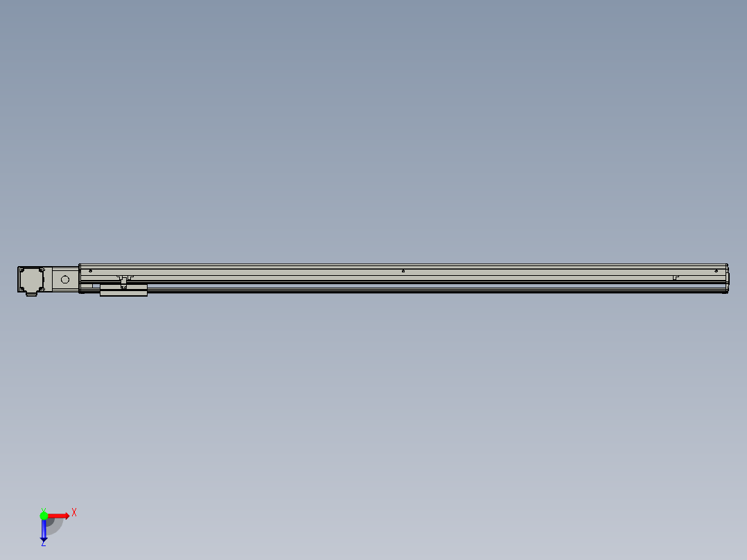 威洛博VBF12-S1400-BL俯视图