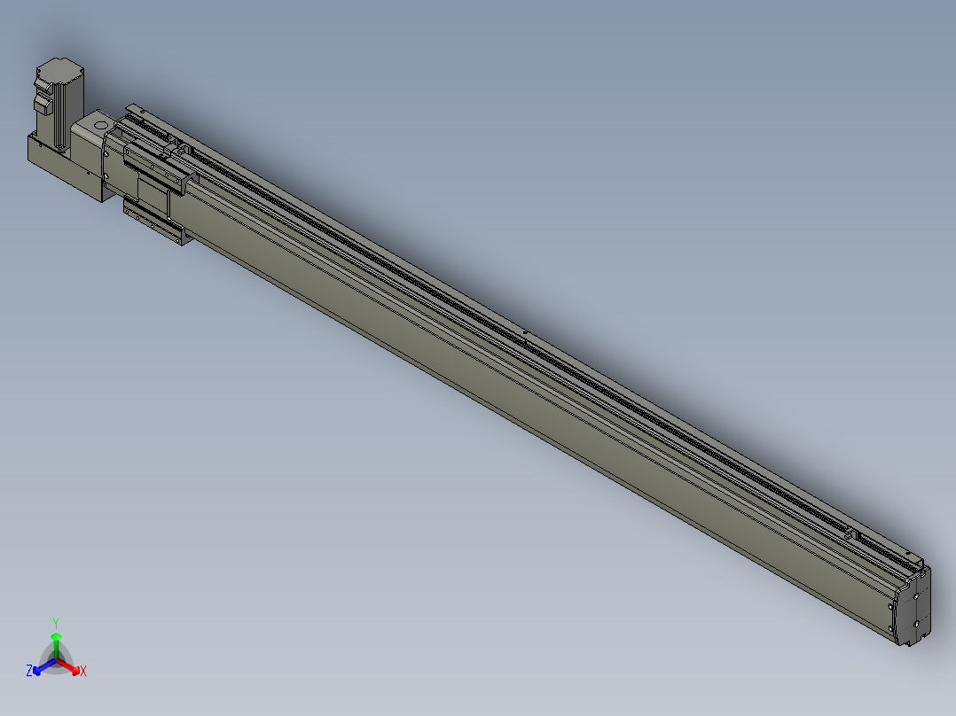 威洛博VBF12-S1400-BL正等轴测图