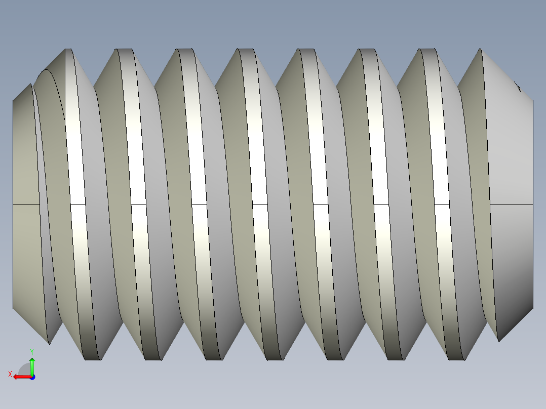 DIN 913-ISO 4026 固定螺钉-M1.8 L=3.STEP后视图