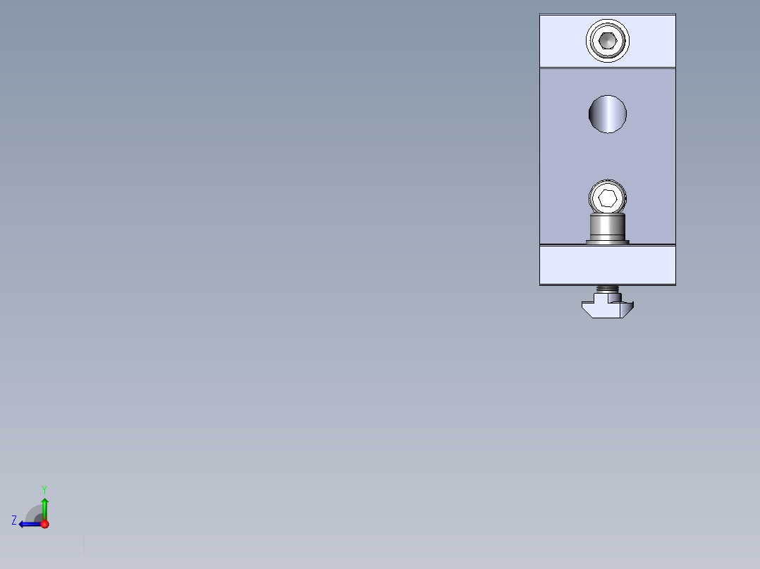 铝型材及其附件3.31.100.45.60.ST前视图